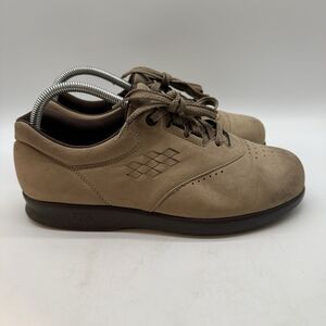 SAS Free Time Sage Nubuck Leather Women's 9W Shoes Comfy Lace Up Walking Sneaker